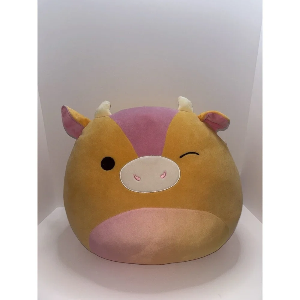 SQUISHMALLOW ADJANI the ORANGE And PINK SUNSET COW 16